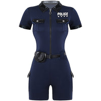Badass Policewoman Cosplay Jumpsuit TM