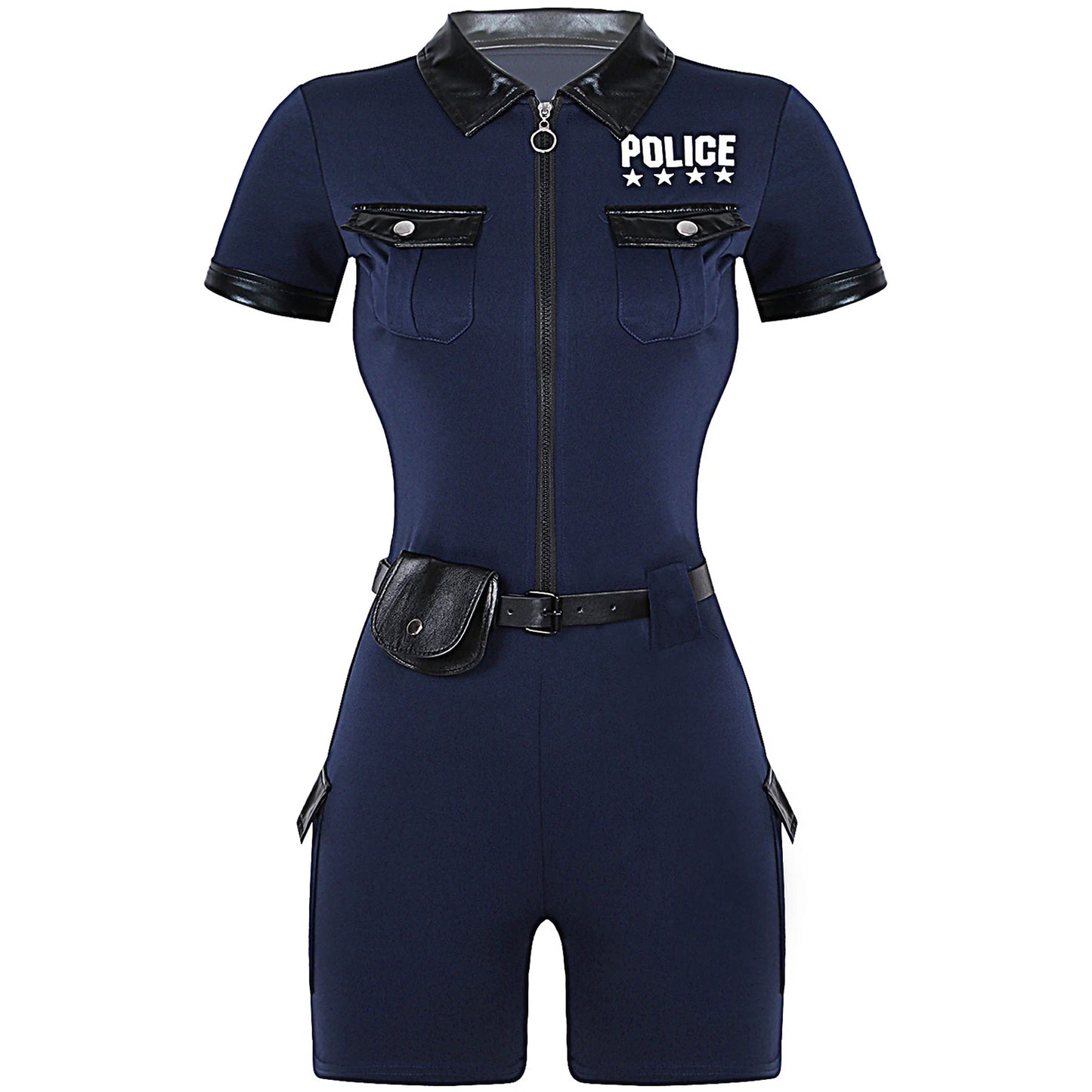 Badass Policewoman Cosplay Jumpsuit TM