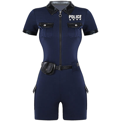Badass Policewoman Cosplay Jumpsuit TM