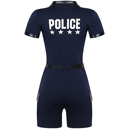 Badass Policewoman Cosplay Jumpsuit TM