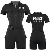 Badass Policewoman Cosplay Jumpsuit TM